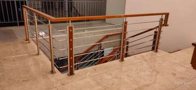 wooden Steel handrail 9544005029