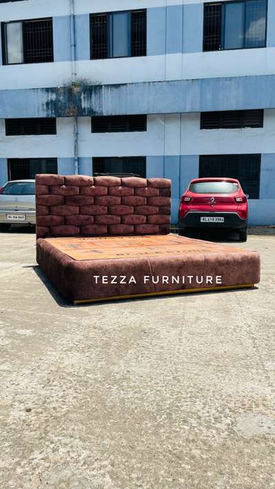CUSTOMISED PREMIUM KING SIZE COT | TEZZA FURNITURE | fully steel structure with life time warranty | DM FOR MORE DETAILS 
#steelfurniture #homedecor #keralahomestyle