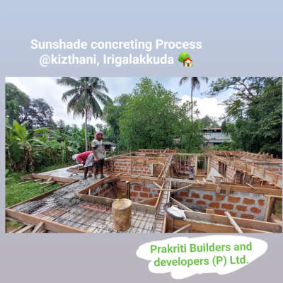 Sunshade concreting process @Kizhthani, Irijalakkuda, Thrissur
#all#kerala#ongoing #all_kerala #builders #ongoing #Ongoing_project