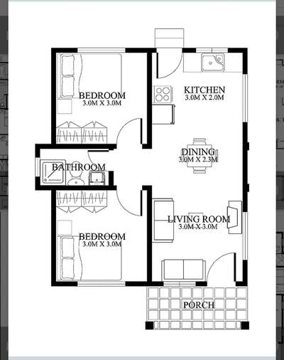 simple home plan #simple #HouseDesigns  #FloorPlans