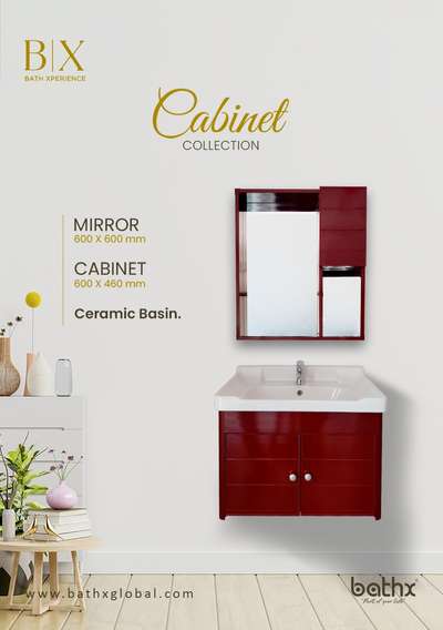 BathX Bathware Presenting you with the ideal cabinet that boasts your class and character along with smart storage for the management of utensils.
Room Cabinet With door.
connecting us - 9995305832

 Ceramic Basin, 

high quality Aluminium painting with UV protection

 Anti peeling. 

Soft Close, 

SS Hinges 

5MM Mirror.

 #BathroomDesigns #washbasen #washbasin #Washroomideas #wellnesscenter #BathroomCabinet  #Cabinet  #BathroomCabinets