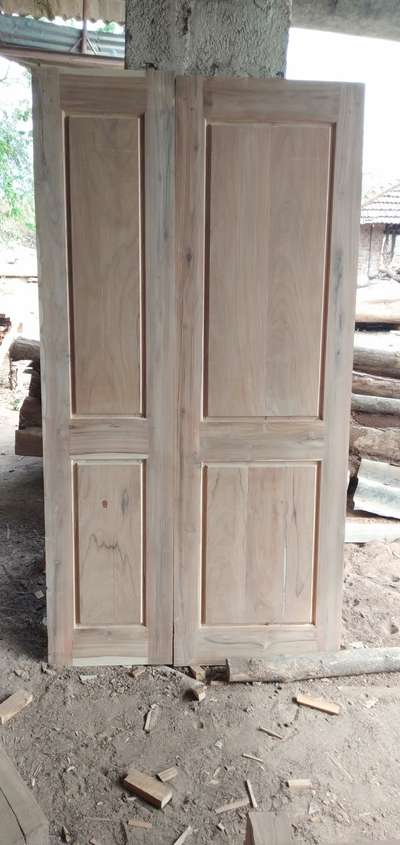 front teak wood door  #