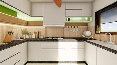 New Kitchen Design at Defence colony New Delhi.
#houseofperrarus  #architecturedesigns  #KitchenIdeas  #LargeKitchen
