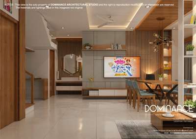 Living /dining 
second view 
more details : 9995570621
freelance designing available