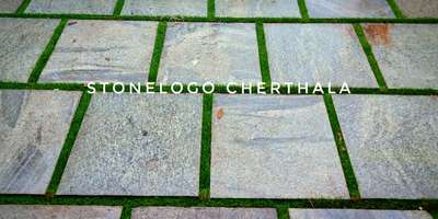 Banglore stone with artificial grass