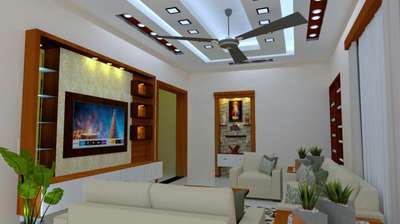 living room design (3D view