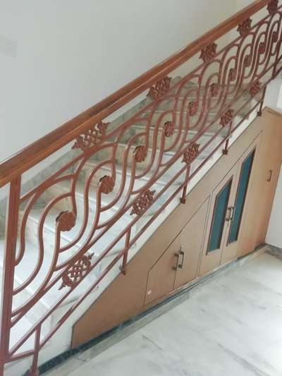 m s designer staircase railing and Windows grill