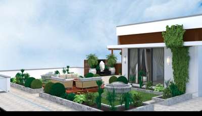 terrace garden 3D Design