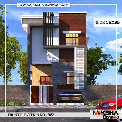 Running project #ahmedabad Gujarat
Elevation Design 15x35
#naksha #nakshabanwao #houseplanning #homeexterior #exteriordesign #architecture #indianarchitecture
#architects #bestarchitecture #homedesign #houseplan #homedecoration #homeremodling #ahmedabad #india #decorationidea #ahmedabadarchitect

For more info: 9549494050
Www.nakshabanwao.com
