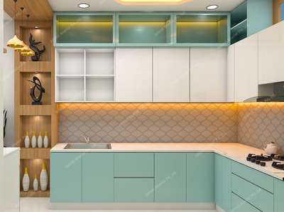 modular kitchen design wood work