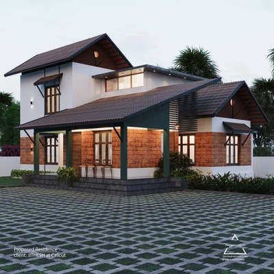 Traditional +modern
 #TraditionalHouse  #modernhome  #moderndesign #architecture #ongoing #archilovers #architexture #archidaily #instagram #instareels #koło #calicut  #residence #sweethome #contemporary #moderndesign #modernhomes #architecture_hunter #beautifulhomes #interiordesign #exteriordesign #kerala