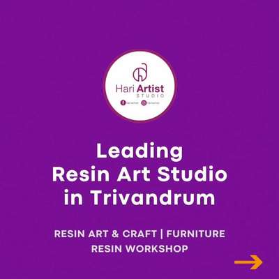 resin art studio
in trivandrum
#5 yrs experience in this Field. customized wall decor, furniture.
#resin #resincraft #resinart #resintabletops #resinartist #resinfurniture
contact 9847385557