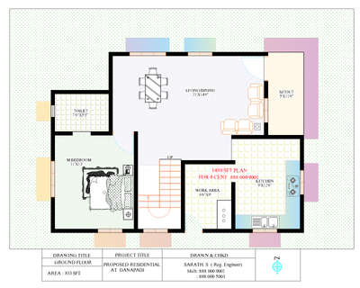 #FloorPlans  #cencon_construction  #8880009001  #CivilEngineer  #4centPlot  #3BHKPlans  #3BHKHouse  #SmallHouse