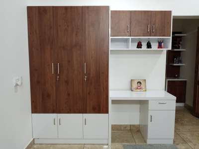 waldrobe and study table