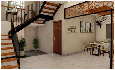 Proposed interior design #residenceproject #InteriorDesigner #StaircaseDecors