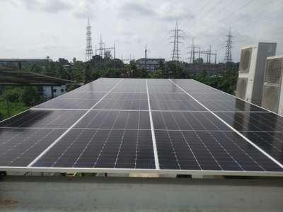 8kw solar on grid  plant