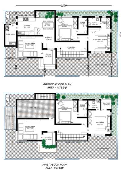 Two story building plan of 2000sqft.
plan with us