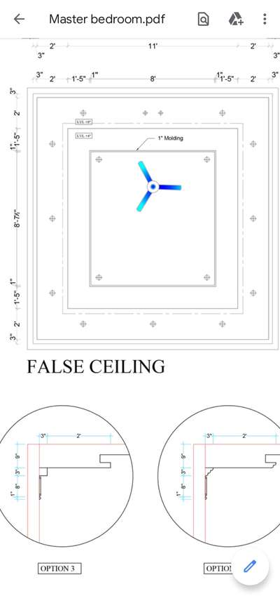 electrical drawing fall ceiling
