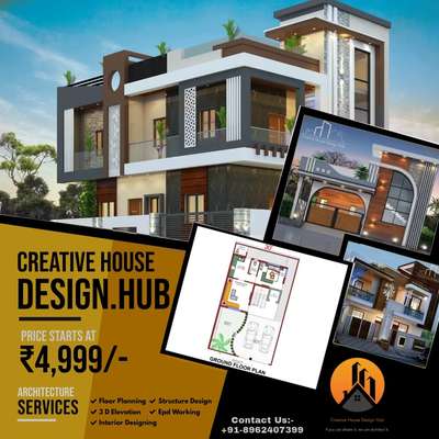 The job of the architect today is to create beautiful buildingsGet 100% Customized Residential  Elevation Projects With Professional Consultancy 
Call or Watsapp on +918962407399
Mail:- Creativehousedesignhub@gmail.com

Location -Indore
#residentialdesign #exterior  #residentialexteriordesign #topinteriordesigners #houseinteriordesign #architecturedesign #toparchitect #Creativehousedesignhub
#elevationdesigns #elevationdesigns