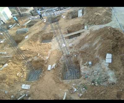 #foundation #Excavation #pcc #reinforcements