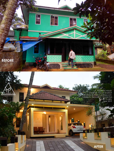 FLOATING HOUSE
Client: Mr. Yoossaf Thaikkat
Location : Kottakkal, Malappuram
Category: Renovation I Residential 
Cost: 5 Lakhs
Year: 2019