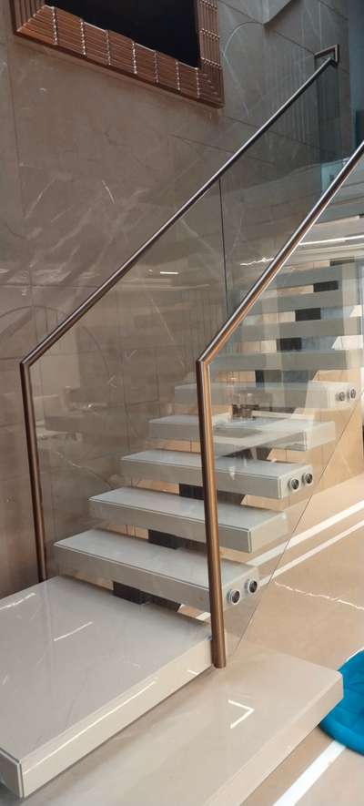 duplex staircase pvd handrail