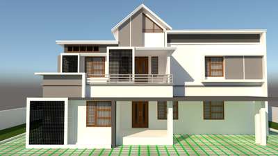 Exterior 3D Design 
#ElevationHome #3DPlans #home3ddesigns #interiorandexterior #homedesignideas