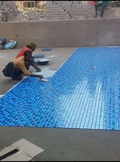 swimming pool tiles 48*48mm