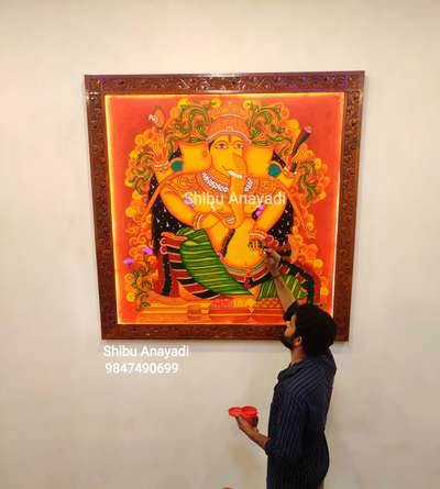 Kerala mural paintings gallery
Aiswarya ganapathi paintings
work @ Tvm
mob.9847490699