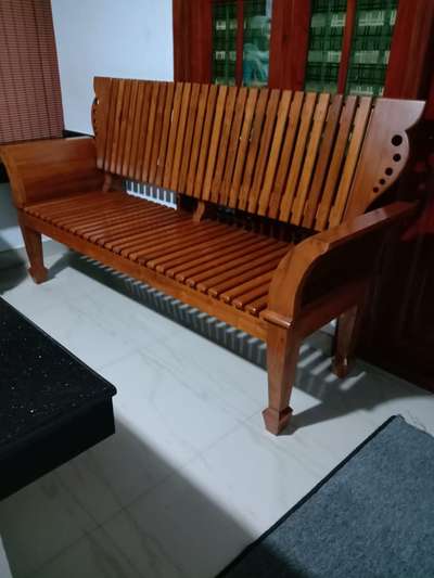 Kerala traditional style wooden sofa set
