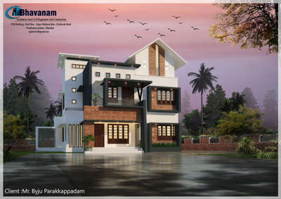 Ongoing projects Mr Baiju Pookotumpadam nilambur 2800 sqft home ...