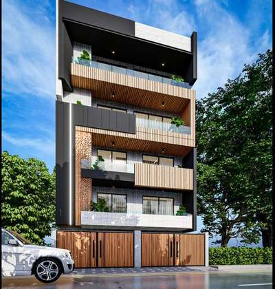 Front Elevation Design ₹₹₹ #sayyedinteriordesigner  #sayyedinteriordesigns  #sayyedmohdshah  #exterior_Work  #ElevationDesign  #frontElevation  #25x50floorplan