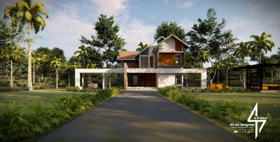 #Residencedesign  #residenceproject  #keralahomeplans  #KeralaStyleHouse
