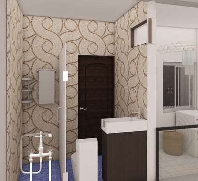 3D floor layout for a 3BHK flat for a client
 #3DPlans  #3dfloorplan #InteriorDesigner #interiorcontractor  #BathroomDesigns