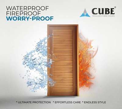 Cube Moulded Doors | FRP Fiber Waterproof Bathroom Doors

#FibreDoors #BathroomDoors #DoorDesigns #Doors