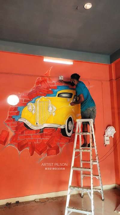 artist art's 📞8301903358
#AcrylicPainting 
#WallPainting 
#wallartwork 
#wallart #wallarts #arts  #art  #artwotk #WallPutty #testerwork