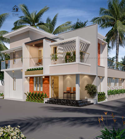 Exterior design  #KeralaStyleHouse #keralaplanners #keralastyle #keralaarchitects #exteriordesigns #3BHKHouse