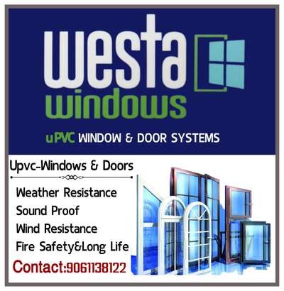 Upvc Windows & Doors

10 Year Warentty
  

കേരളത്തിൽ എവിടെയുംകുറഞ്ഞ ചിലവിൽ ഫിറ്റ് ചെയ്യും.
Contact:9061138122