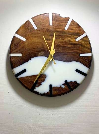 Rosewood epoxy clock #epoxy  #resin  #clock  #epoxyfurniture