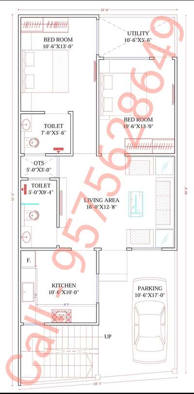 22'x50' House plan 
2bhk out side stair case, Parking, attached toilet, comman toilet
 #HouseDesigns  #50LakhHouse  #HouseConstruction  #20x50  #22x50constructionofg+1  # #modernhouses  #veekayassociates  #gharkanaksha  #gharkadesign  #map  #housemap  # #ElevationDesign  #3delevationhome  #ElevationDesign