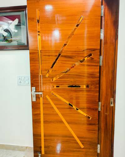 Door designs
 #veneers #TeakWoodDoors #highgloss #TeakWoodDoors #glass  #rosegold