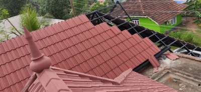 ceramic roof tile work 

#RoofingIdeas #ceramicrooftile #ceramicroofing #MixedRoofHouse #structuraldesign