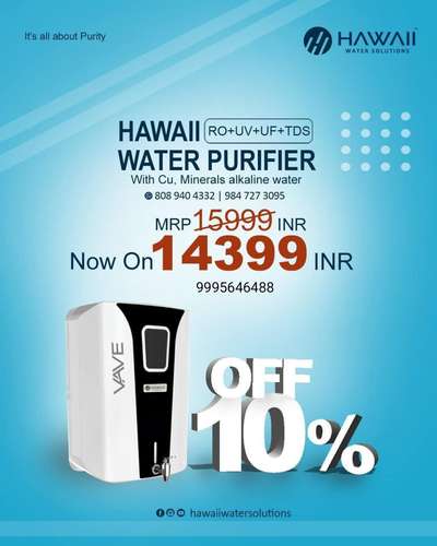 *water purifier *
special offer