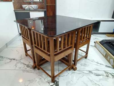 Costomized wooden table set all kerala free home delivery call or whatsapp :+ 91 9746636028  #homedesignkerala #homestyle