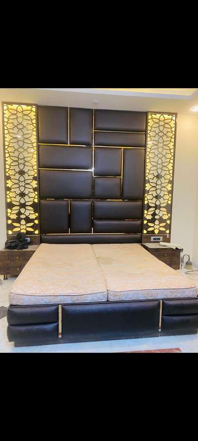 new bed design 
Mera new bed or full cover bed fabric ka kam ha Gurgaon me  design jese be ho sab ho jya ga