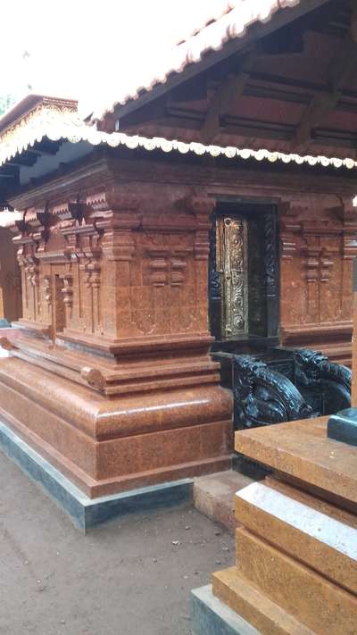 Kerala Laterite stone Temple Design