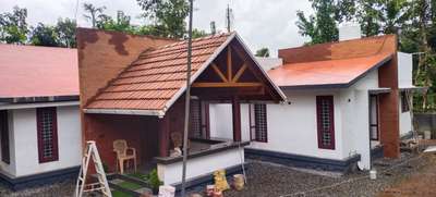 "SaiKripa"  3 bed room House in 1650 sft cost of 32lak ,constructed for  Mr : Vijaykumar and Family at Mucheri Kogad .