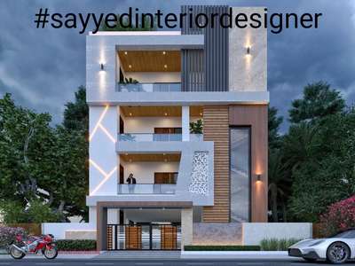Exterior elevation design ₹₹₹
 #sayyedinteriordesigner  #sayyedinteriordesigns  #sayyedmohdshah