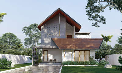 presenting a unique architectural work with contemporary design and touch of tradition