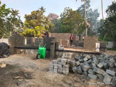 #solid block work #site edavilangu #labour contract #